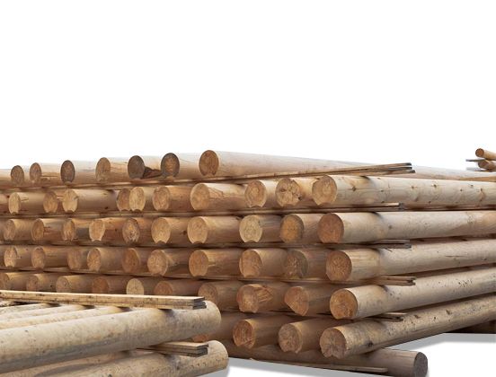 Wooden Poles – Single & H Poles