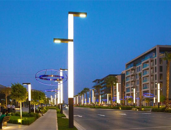 Street Lighting Poles & Luminaires